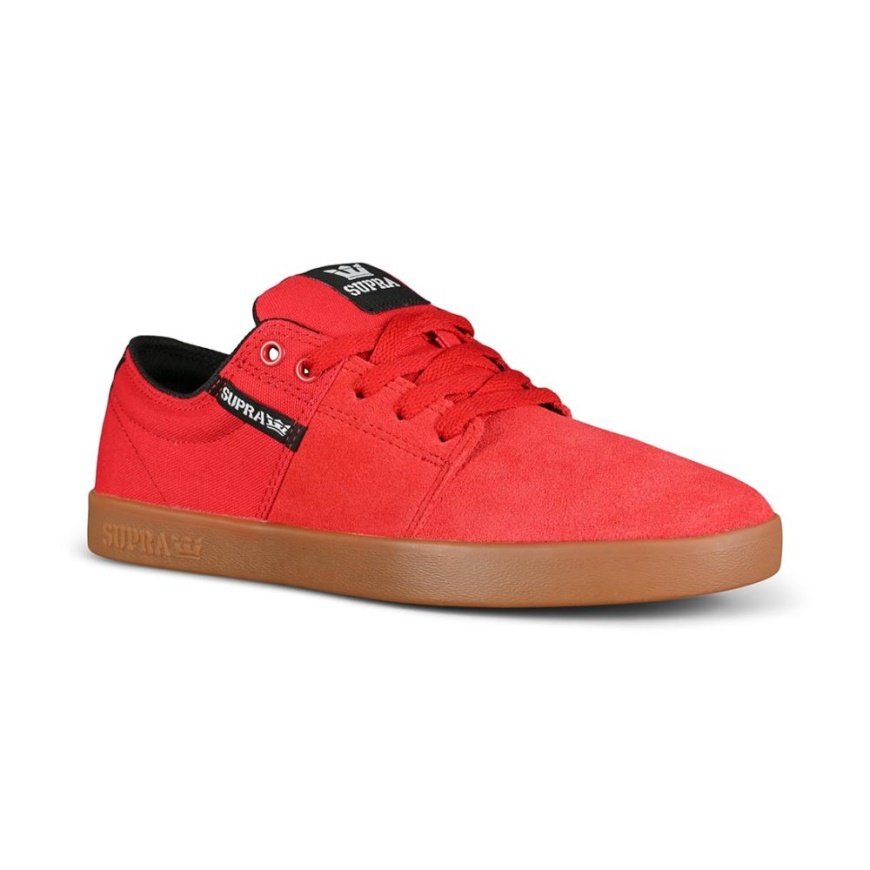 Supra Stacks Ii Zapatos De Skate Rojo/gum