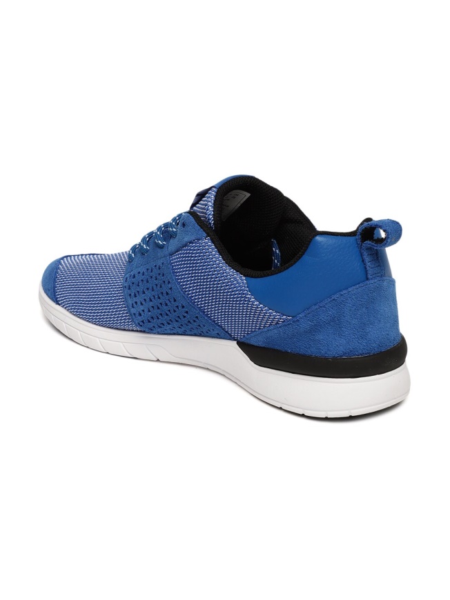 Zapatillas De Nobuk De Tijera Para Hombre Supra Azul