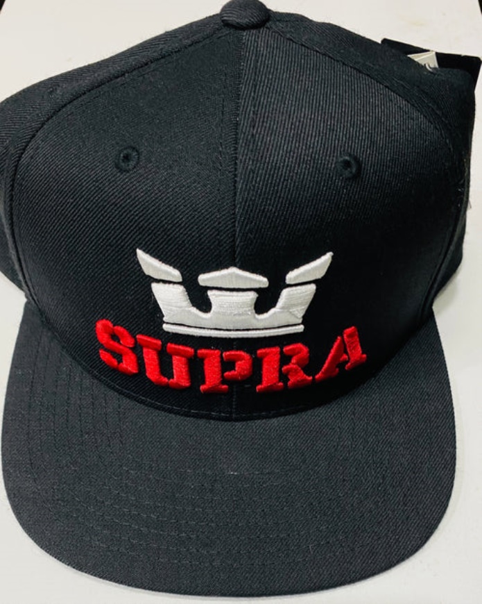 Gorra Negra Supra Above New Era