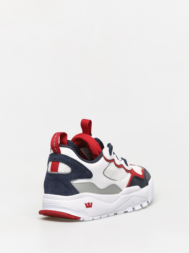 Supra Muska 2000 Zapatos Blanco/azul Marino/rojo Blanco Moda