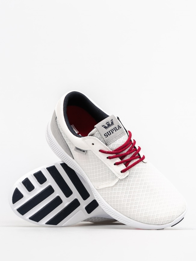 Zapatillas Supra Hammer Run Blanco/rojo Blanco