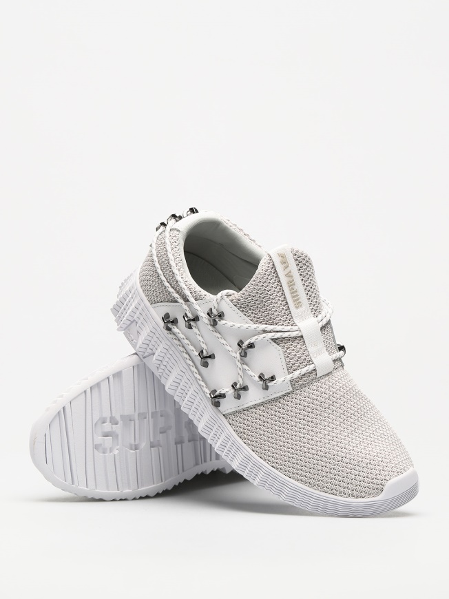 Supra Zapatos Malli Cool Gris Blanco Moda