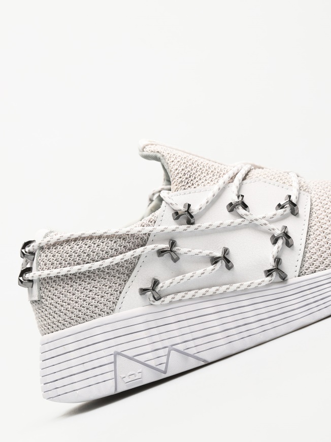 Zapatillas Supra Malli Cool Gris Blanco