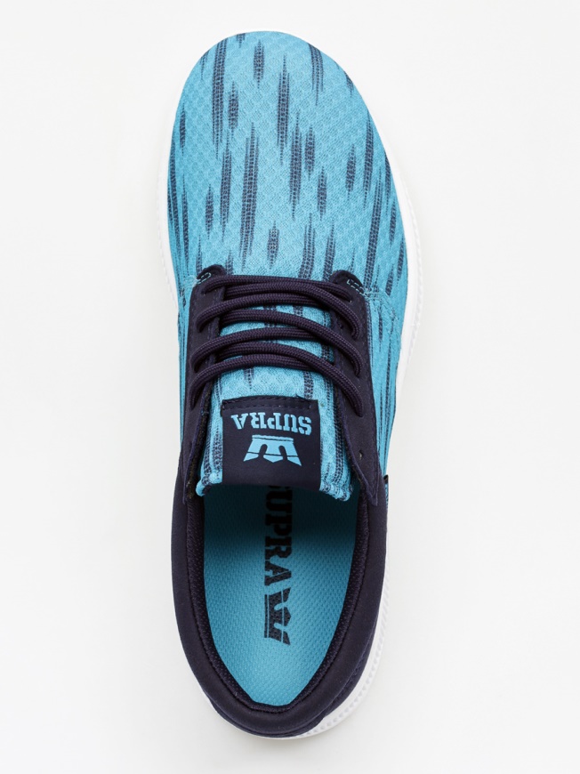 Zapatillas Supra Hammer Run Neon Azul/navy Blanco Moda